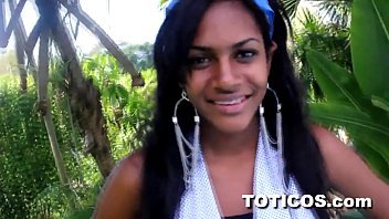 Sexy Dominican Teen Seduces And Fucks Like A Pro!