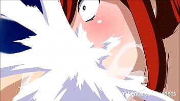 Fairy Tail XXX Parody - Sensual Erza Sucks And Slurps Like A Goddess