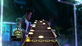 Horny Slut Plays With Biggest Dildo Ever In Guitar Hero IV Custom Video